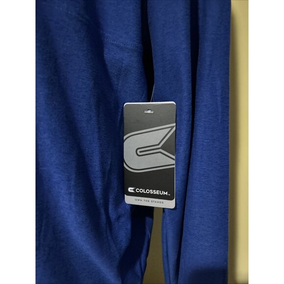 NEW Boise State BSU Broncos Colosseum Blue 1/2 Zip Windshirt Shirt Men's L - Picture 4 of 10